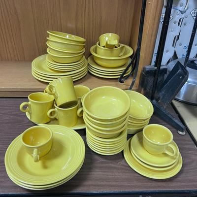 Yellow FIESTA Dinner Ware Set, 