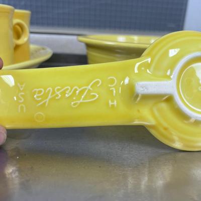 Yellow FIESTA Dinner Ware Set, 