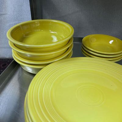 Yellow FIESTA Dinner Ware Set, 
