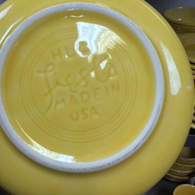 Yellow FIESTA Dinner Ware Set, 