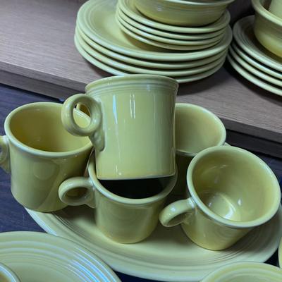 Yellow FIESTA Dinner Ware Set, 