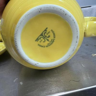Yellow FIESTA Dinner Ware Set, 