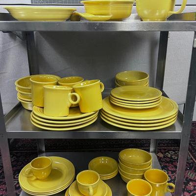 Yellow FIESTA Dinner Ware Set, 