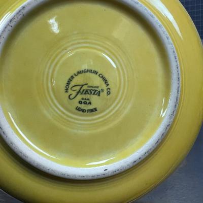 Yellow FIESTA Dinner Ware Set, 