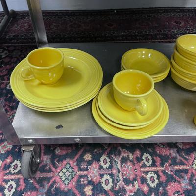 Yellow FIESTA Dinner Ware Set, 
