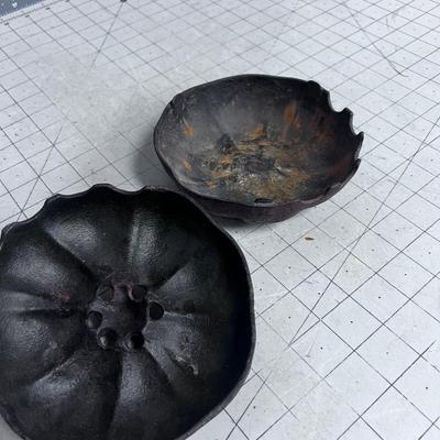 Cast Iron Incense Burner Pumpkin Shape