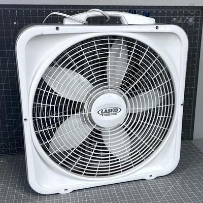 LASCO Weather Shield Box Fan 