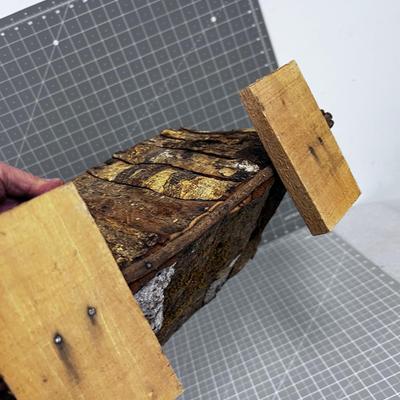 Wood Canoe Planter Or Whatever Holder