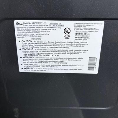 Microwave LG Counter 