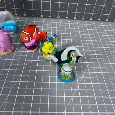 Pile of Little Mermaid Toys 