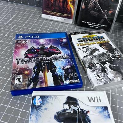 Large Lot of GAMES: PS, Wii and Xbox