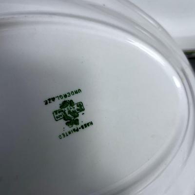Several China Plates and Platters 