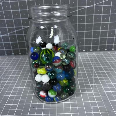 Quart of Marbles 