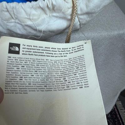 THE NORTH FACE BLUE KAZOO DOWN SLEEPING BAGS PAIR