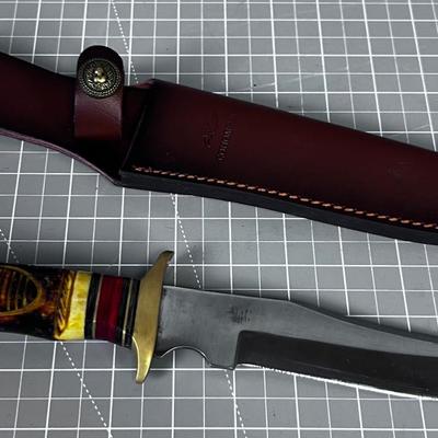Chipaway Cutlery Bowie Knife with Sheath