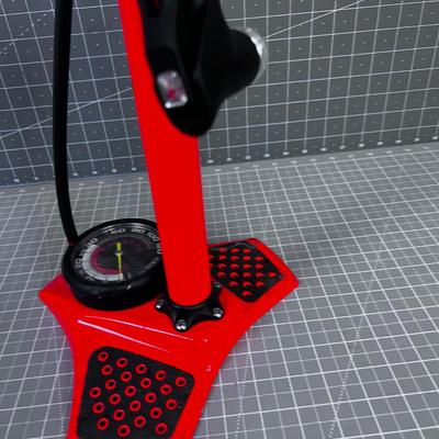 Orange Bike Pump