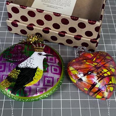 AWESOME Hand Blown Glass Ornaments