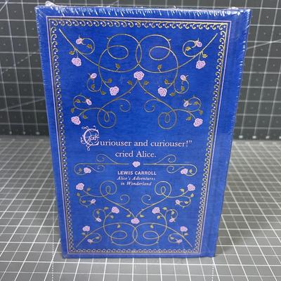 NEW LEATHER SEALED ALICE in Wonderland 