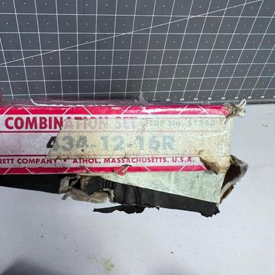 Starrett Combination Set 434-12-16R NEW in the Box 