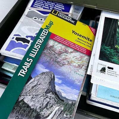 Map Box Full of Maps, Especially California