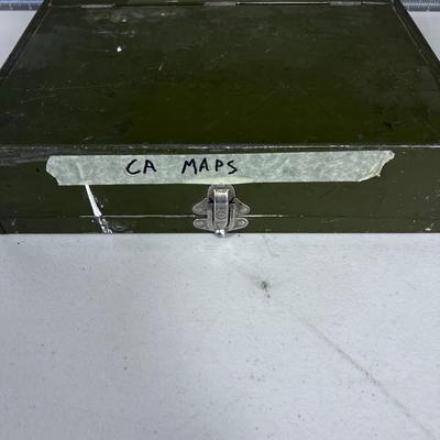 Map Box Full of Maps, Especially California