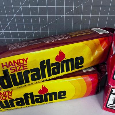DURAFLAME LOGS (4) 