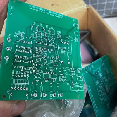Circuit Boards, Diodes and Capacitors 