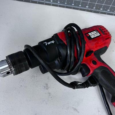 Black & Decker 7-Amp Electric Drill 