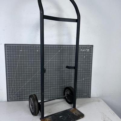 Small Hard Tire Hand Truck GRAY