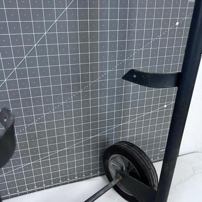 Small Hard Tire Hand Truck GRAY