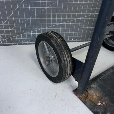 Small Hard Tire Hand Truck GRAY