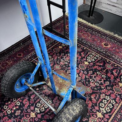 BLUE Heavy Duty pneumatic Tire Hand Truck 