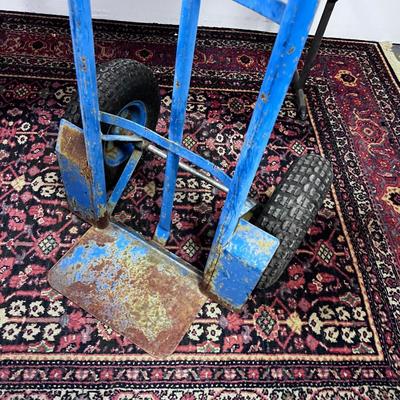 BLUE Heavy Duty pneumatic Tire Hand Truck 