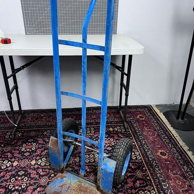 BLUE Heavy Duty pneumatic Tire Hand Truck 