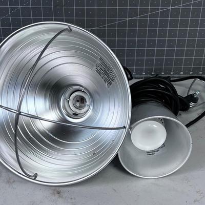 2 Clip on Lamps 