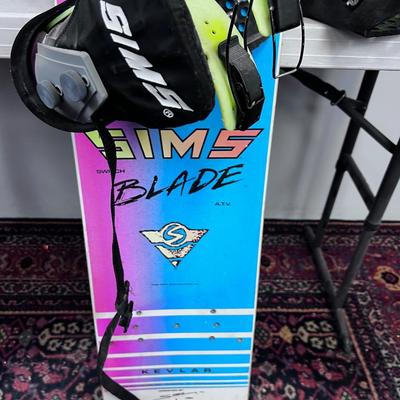 SIMS Switch Blade Flat Tail Snowboard 