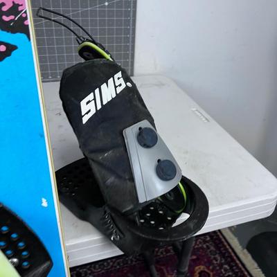 SIMS Switch Blade Flat Tail Snowboard 