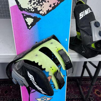 SIMS Switch Blade Flat Tail Snowboard 