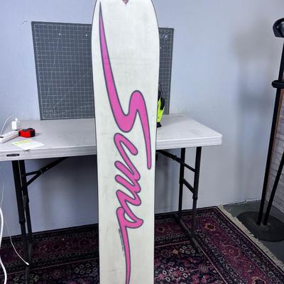 SIMS Switch Blade Flat Tail Snowboard 