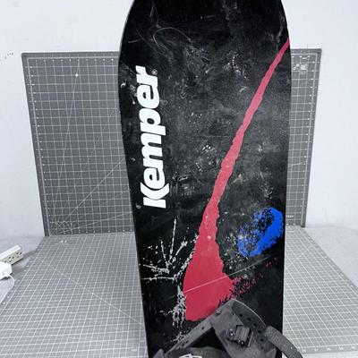 Vintage Kemper Intruder SNOWBOARD 