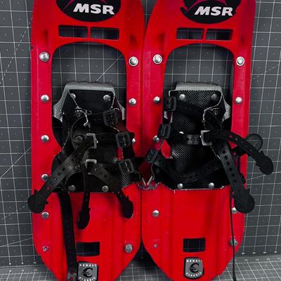 MSR Denali SNOW SHOES (Bright Orange Red) 22" 