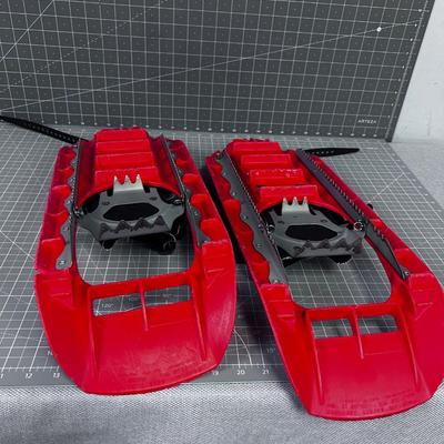 MSR Denali SNOW SHOES (Bright Orange Red) 22" 