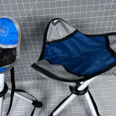 Pair of REI Camp Stools Folding