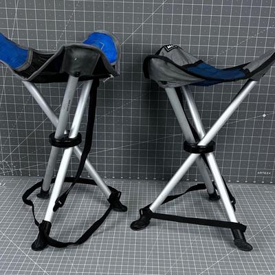 Pair of REI Camp Stools Folding