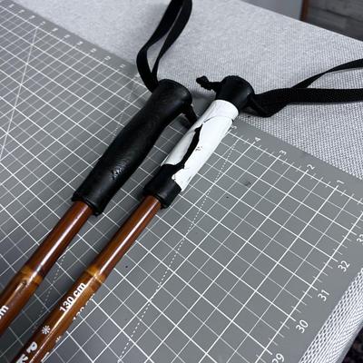 T K Pole Ski poles, Made in FINLAND 130cm 