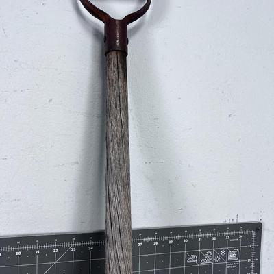 Spade and Pick with Weathered Handles