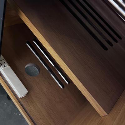 BDI, made in the USA -  Louvered Media Cabinet 