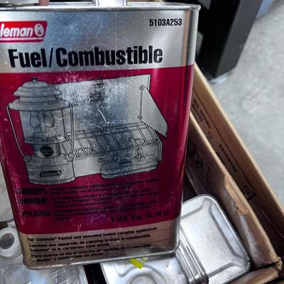 20 Gallon of COLEMAN White Gas Mostly Full 