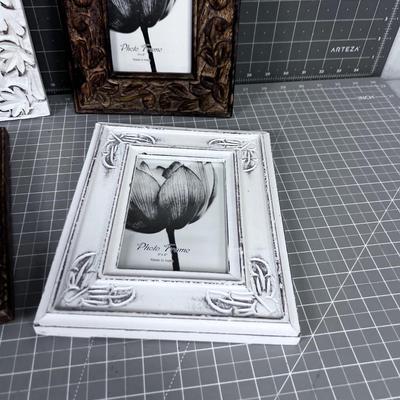 4 x 6 Carve and Natural FRAMES  (4) 