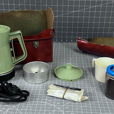 Vintage Travel Coffee Pot